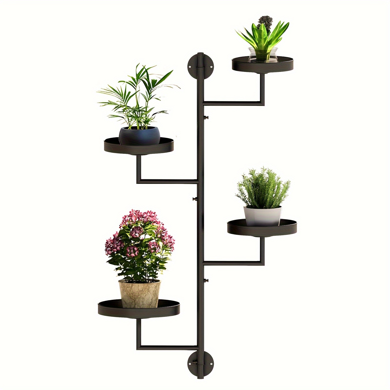 

Rotating Shelves , 4- Metal Stand, , For Multiple Plants Indoors, For To