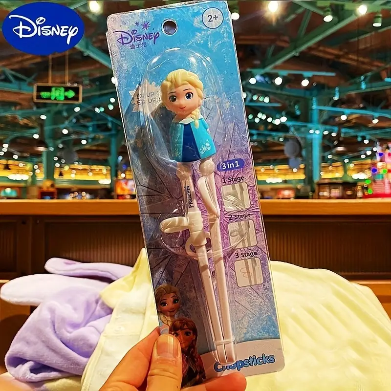 4pcs training chopsticks and 304 stainless steel fork and spoon cartoon novelty style with box princess and portable learning chopsticks cute tableware suitable for beginners outdoor camping accessories home supplies birthday christmas gift Product details 6