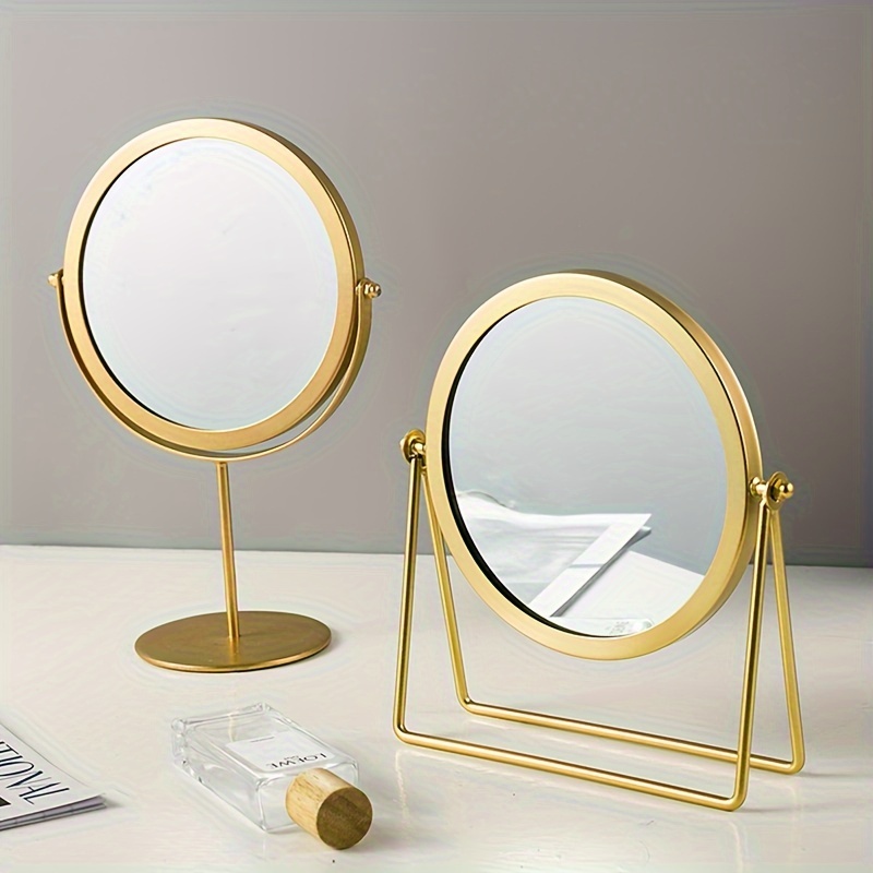 1pc Desktop LED Makeup Mirror, Stehender Makeup-Spiegel, HD