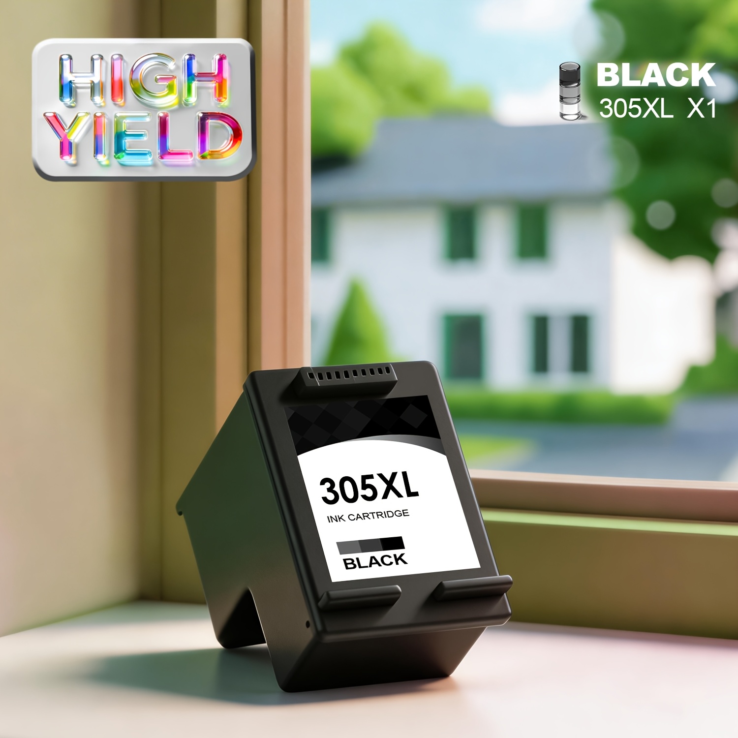 Compatible For 2800e/2810e/2820e/2821e/2822e/2823e/4220e/4222e/4230e Printer Ink Cartridge - 305xl & 305 Replacement Suitable For Printers, Cost-effective Printing, Installation