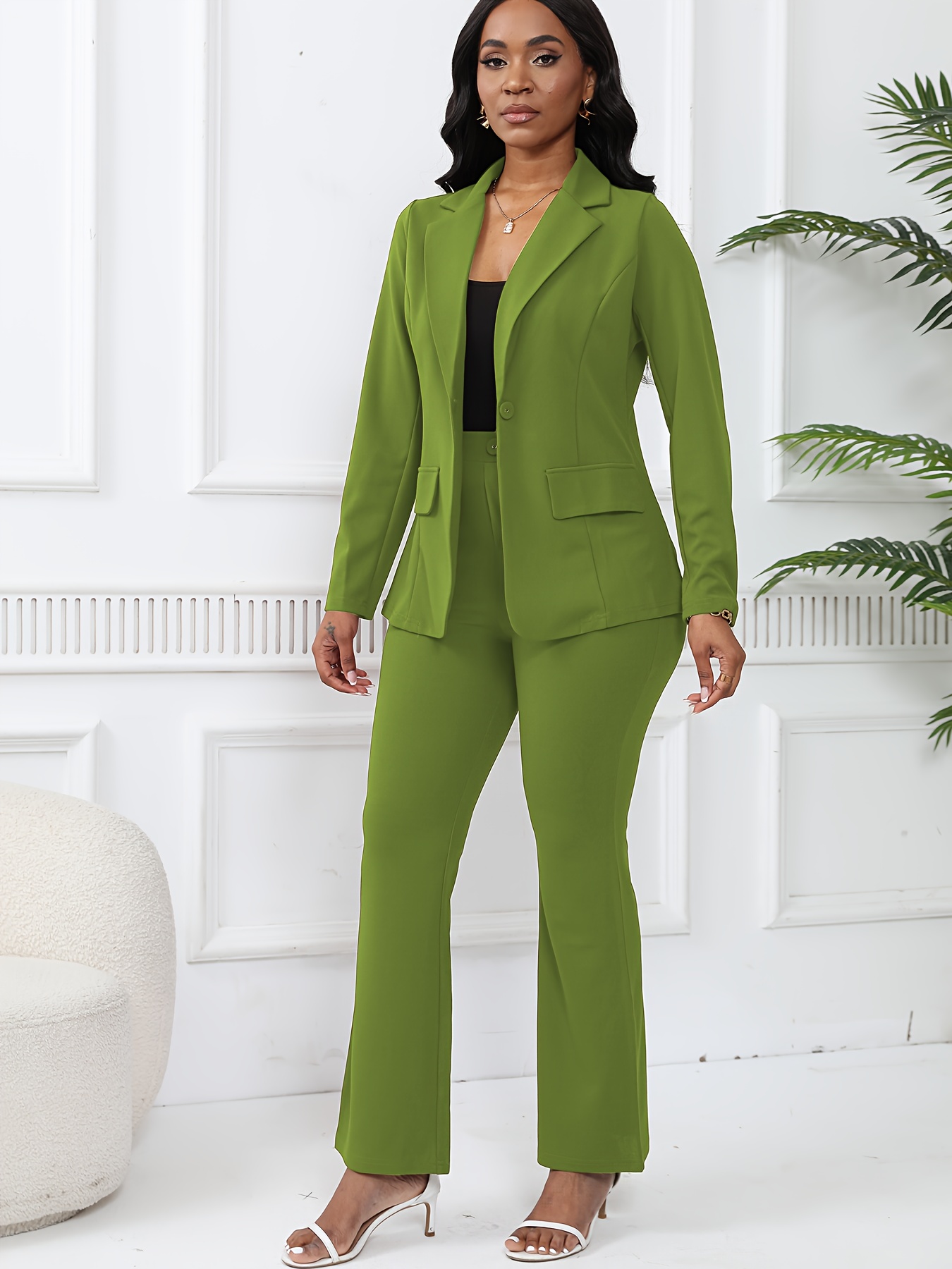 x2468 european american new womens two piece suit - Temu United