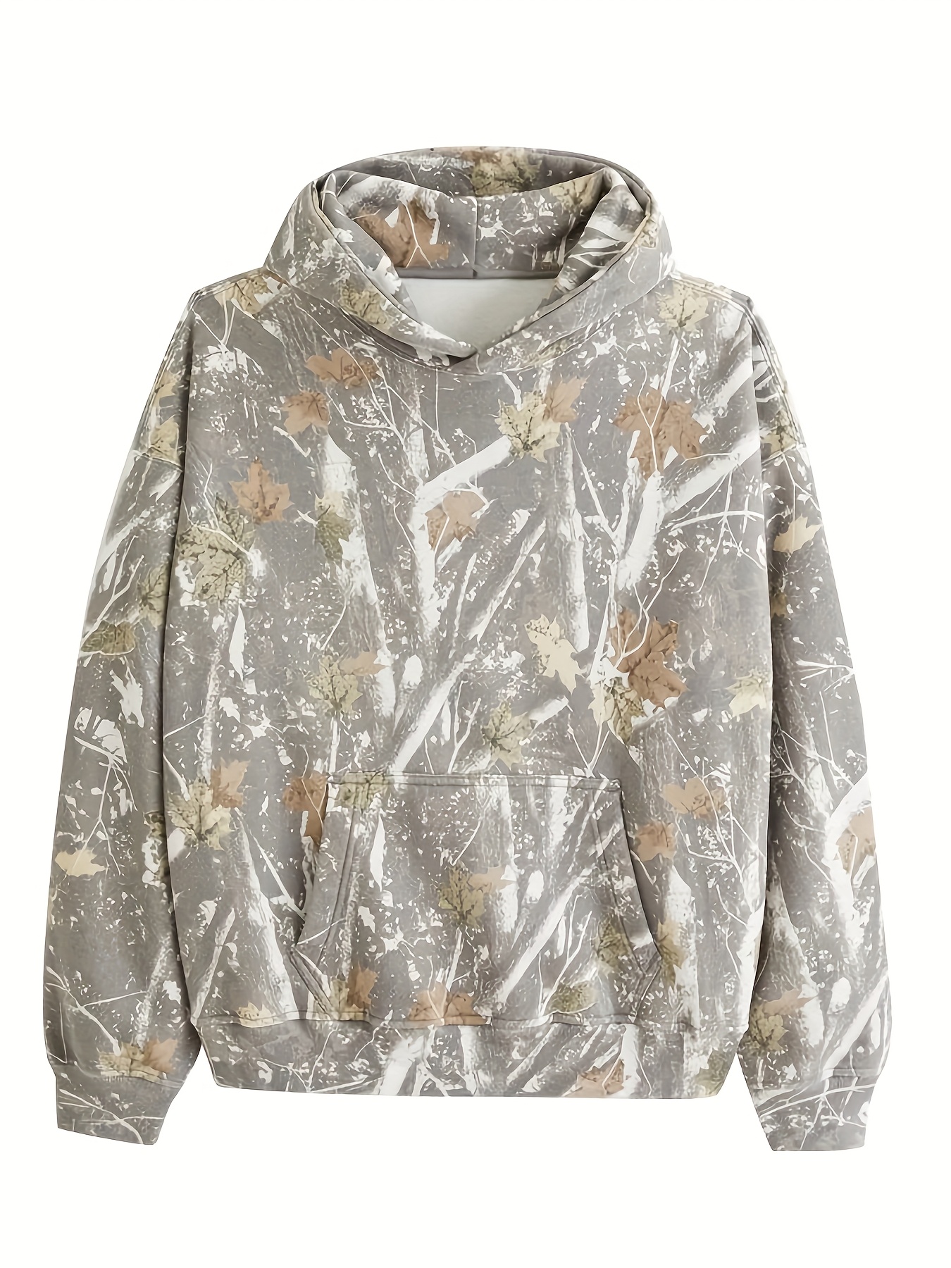 【完売商品】FELIM OVERSIZED CAMO HOODIE Camo Hoodies Oversized Sweatshirts for Women Maple-Leaf