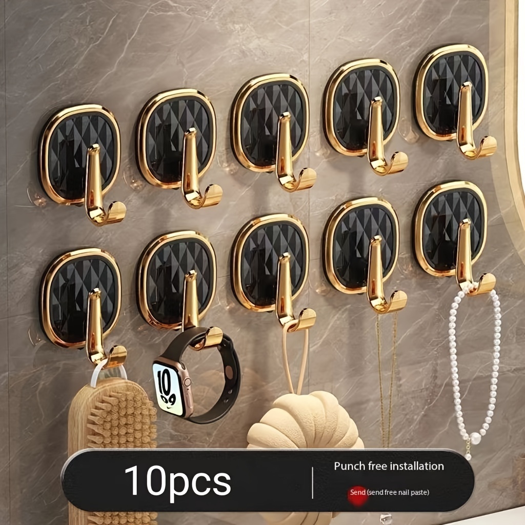 E-shop 10 bunte und stylische Wandhaken für den Eingangsbereich, zum Aufhängen von Kleidung und , mit kreativen, individuellen Klebehaken