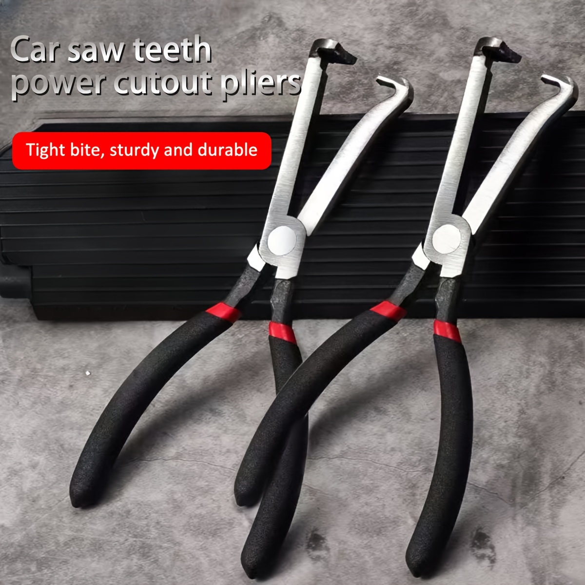 

Professional Saw Pliers - Tight Bite, Sturdy & For Easy Removal Of Maf Sensors, Fuel Injectors, And Ignition Coils