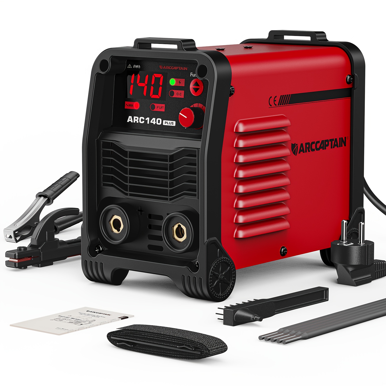 Image of Arccaptain Arc140 Plus Multifunctional Household Lightweight Portable Inverter Welding Machine Suitable For Diy Enthusiasts