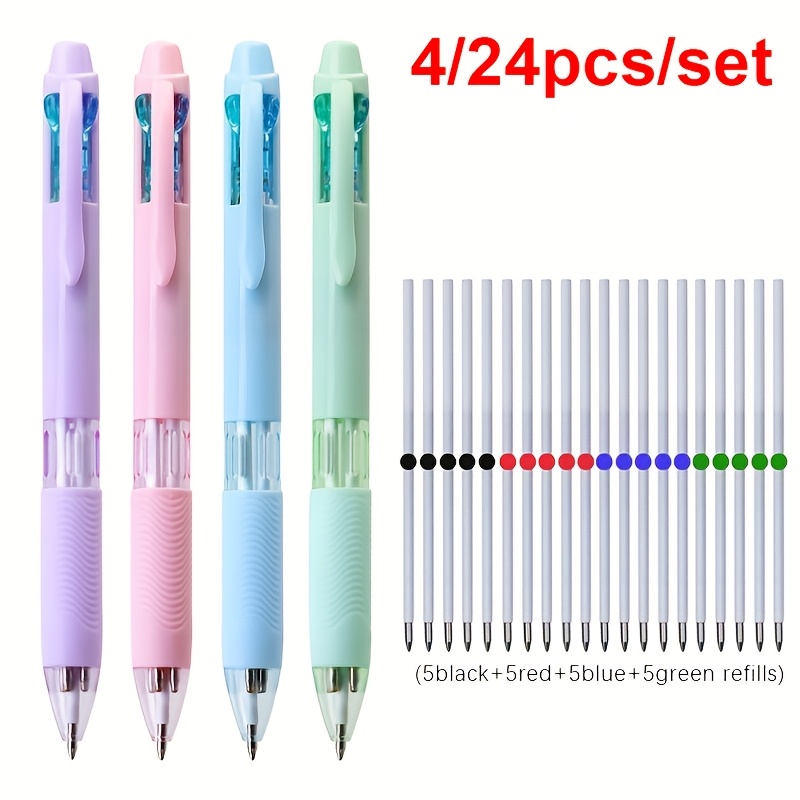 Vicloon Radierbarer Kugelschreiber,6 Stück Kawaii Gel Stift, mit 6