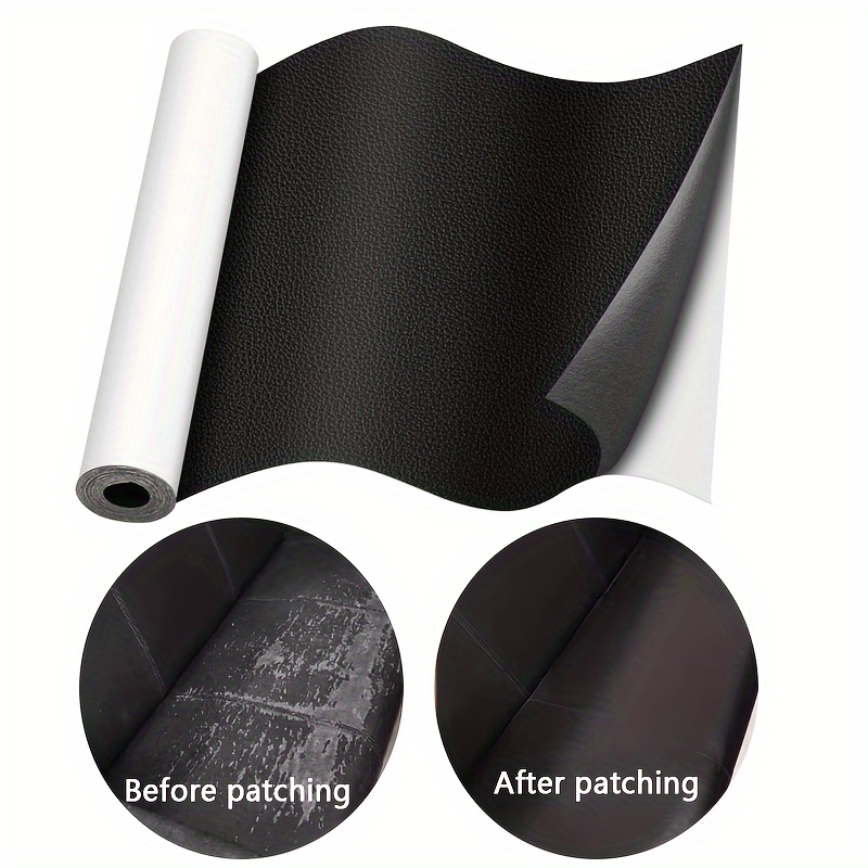 家具 ハンドバッグ 車のシートなどに使用できる自己粘着性のフェイクレザー補修テープ 13.7x54.3インチの革製品補修 - Temu Japan