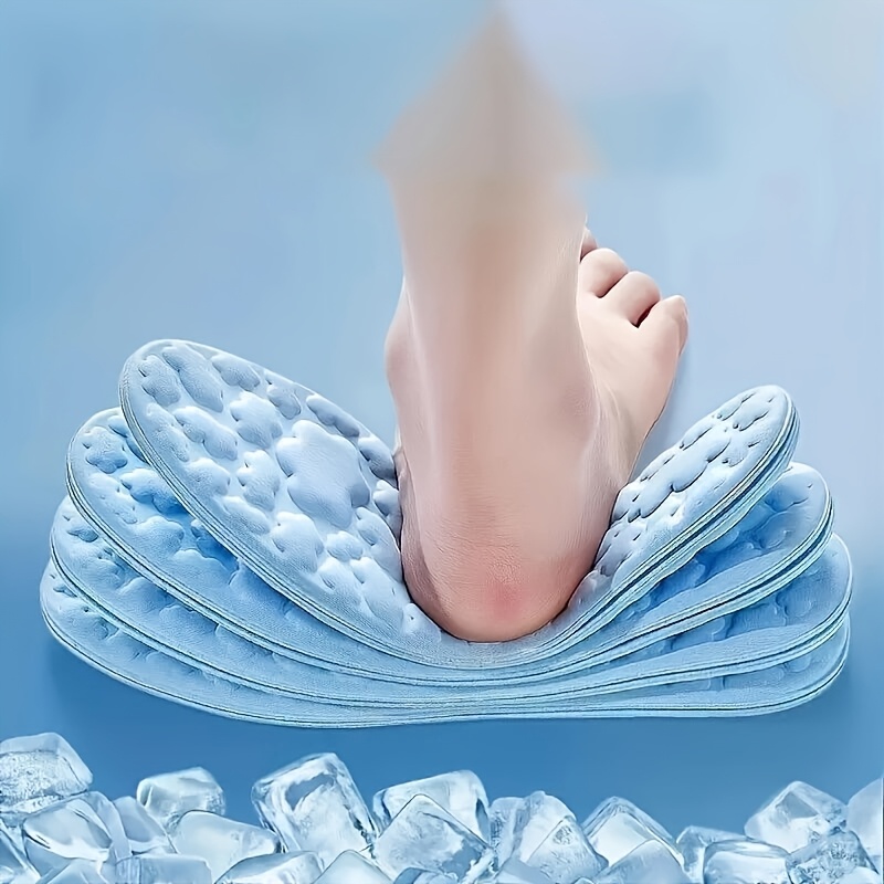 ComfortPlus Memory Foam Insoles - Soft, Breathable & Shock-Absorbing Pads for Adults, 1 Pair, Shoe Pads, Anti-fatigue