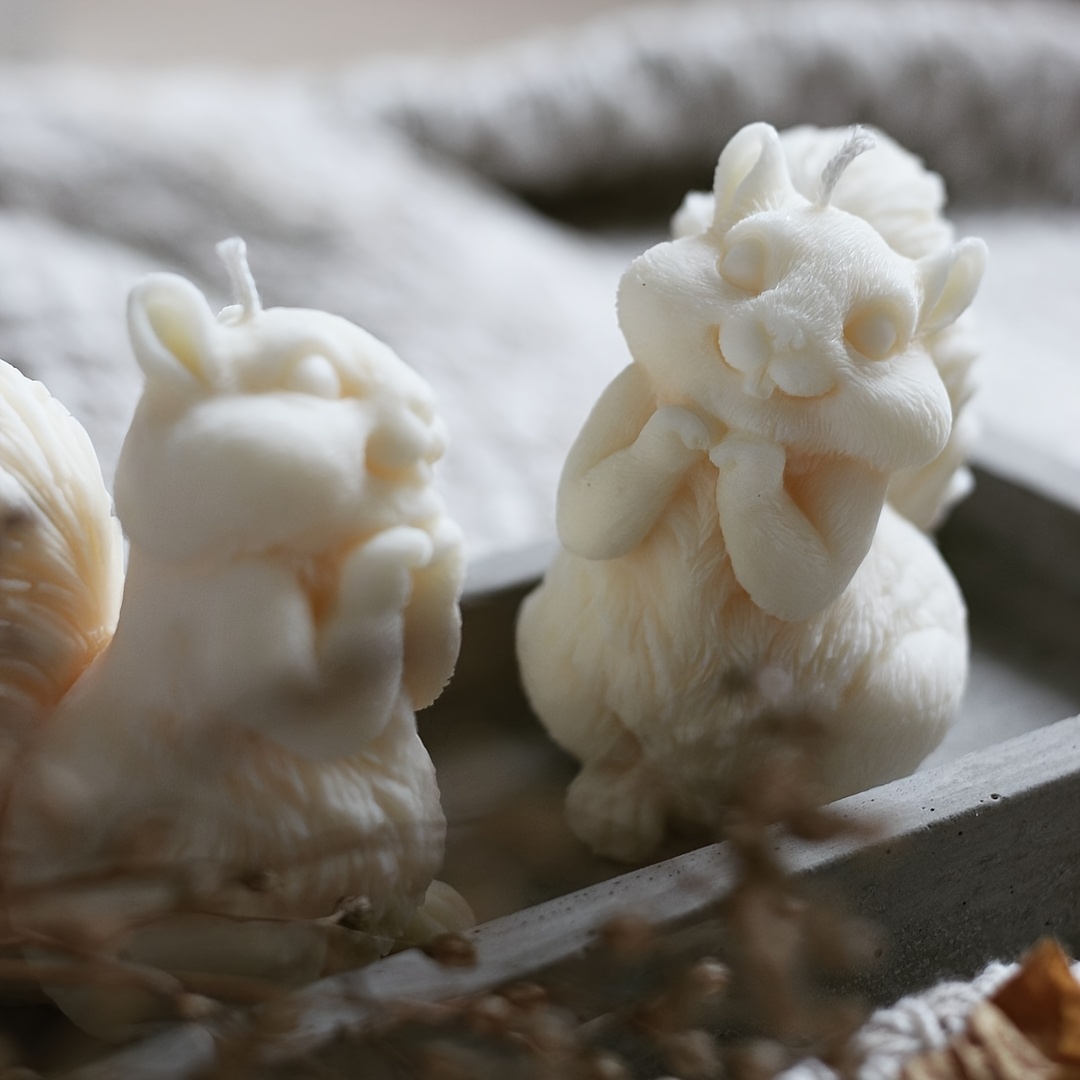 

Silicone Squirrel Resin Casting Molds, Animal Shaped 3d Candle Soap Making Molds, Diy Craft Epoxy Resin Molds For Aromatherapy Home Decor, With Handmade Candles And Soap Making