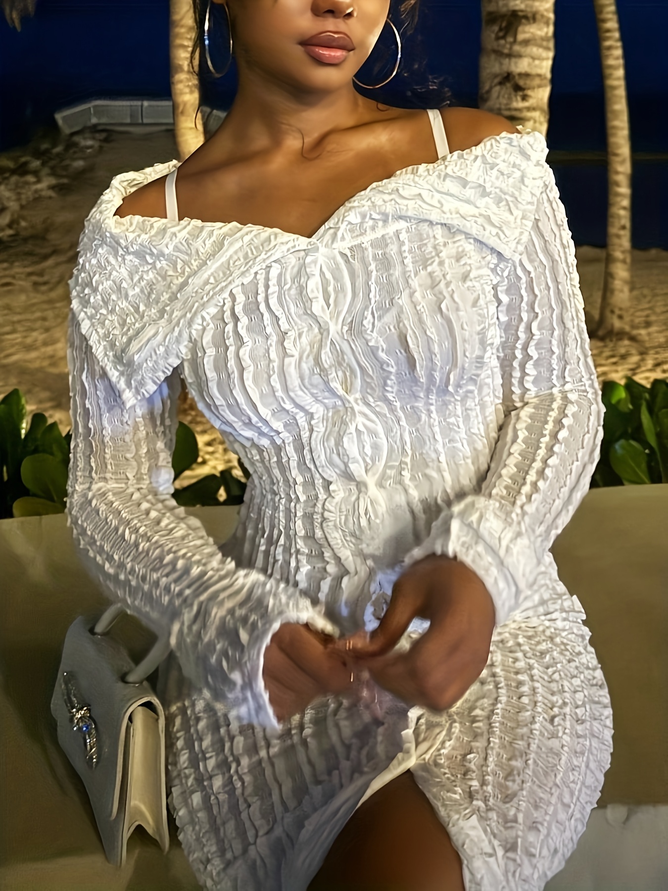 plus size, women's plus size off-the-shoulder formal party dress