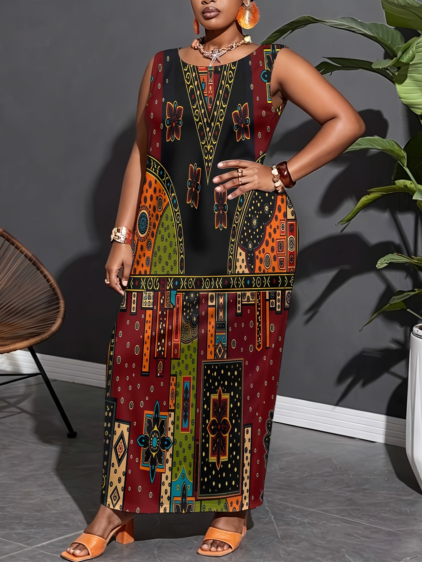 african casual dresses clothing women sold on Temu United States Check your measurements before Pleated Ruffle Kaftan Dress African attire Color:Daffodil filter:Color:Black