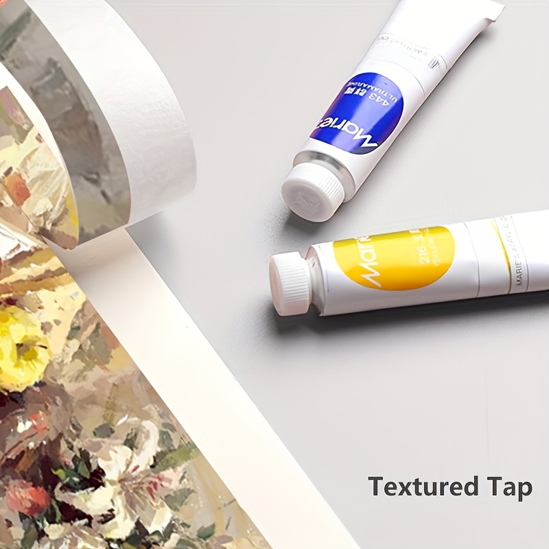 2 Rolls Professional Artist's Seamless Washi Tape for Crafting
