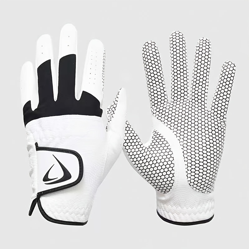 TEMU Golf Gloves For Men, Breathable Non-slip Non Slip Non Slip Silicone, Breathable And Wear-resistant, High Elasticity Golf