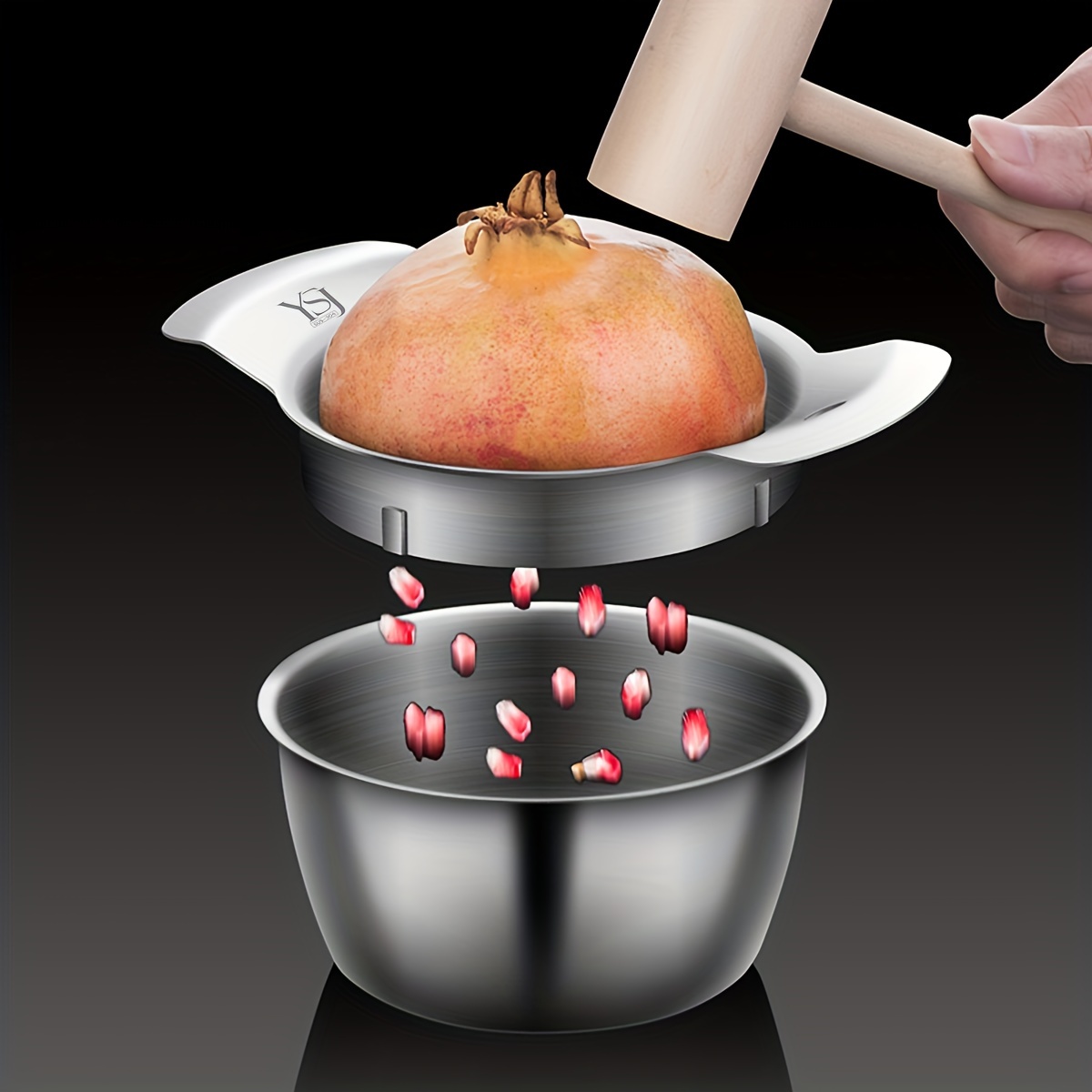 Pomegranate Peeling Tool Set 304 Stainless Steel Meat Picker - Temu