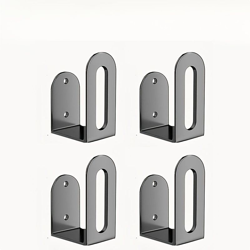 E-shop 4 Stk. lochfreie wandmontierte Aufbewahrungsregale, geeignet für Router, WLAN-Modems, Set-Top-Boxen, Organizer, Aufbewahrungsregale für