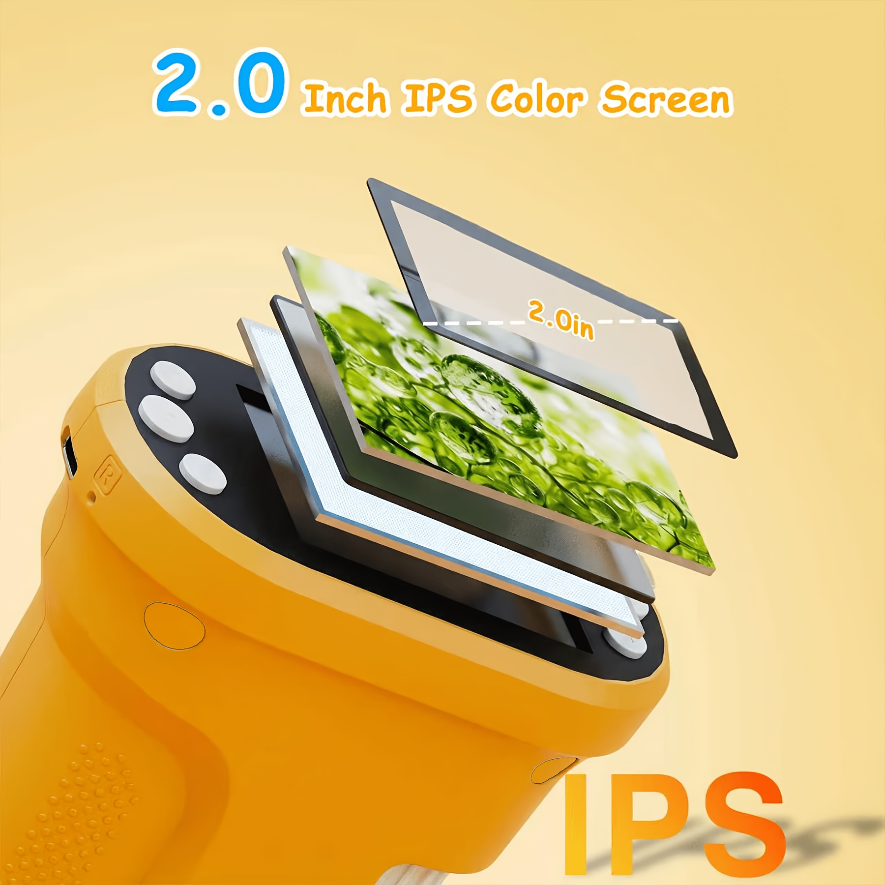 USB Kids Digital Microscope, Mini Pocket 1000X Magnifier