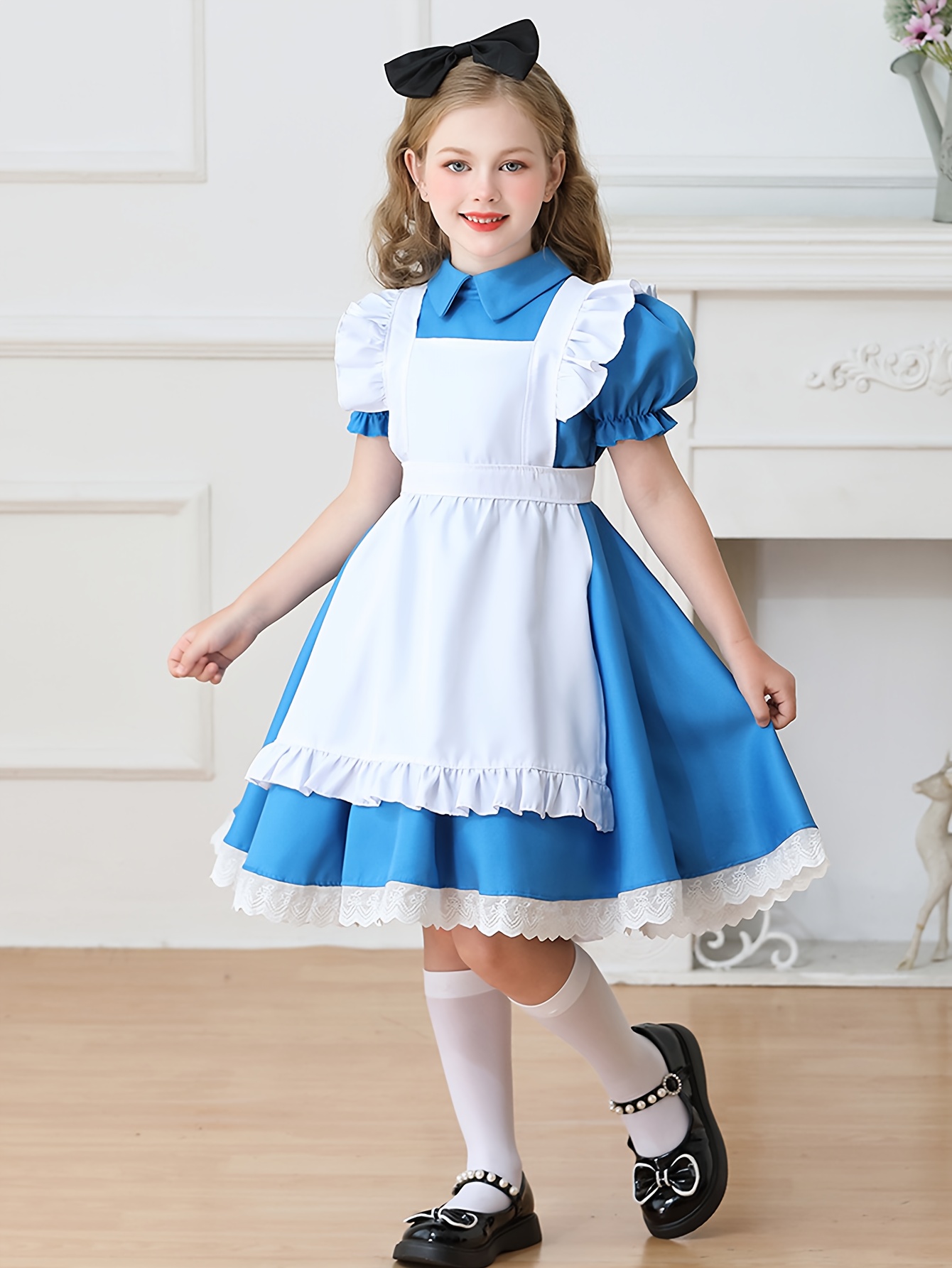 white christmas dresses Christmas Carol Blue Striped Costume Christmas Costume Suit Who Cosplay Suit Adult Tennant Outfit ACcosplay, XXL / Female