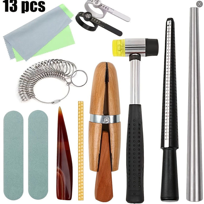 Temu – TEMU Completely With Diy Bracelet Measurement Tools, Ring-shaped Shaping Measurement Tools, Finger Size Measuring Rods, Wristbands For Measuring