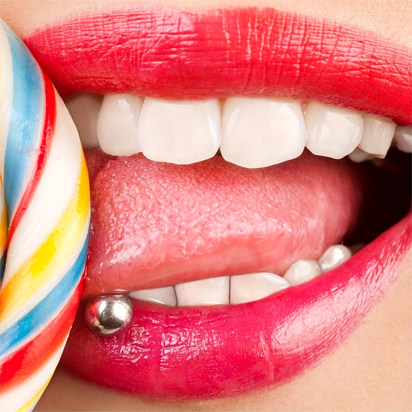 Piercing Tétons 14G 2 Pièces – Acier Chirurgical 316L – Bijou Suspendu CZ Coloré – Longueur Barre 14 Mm - 11