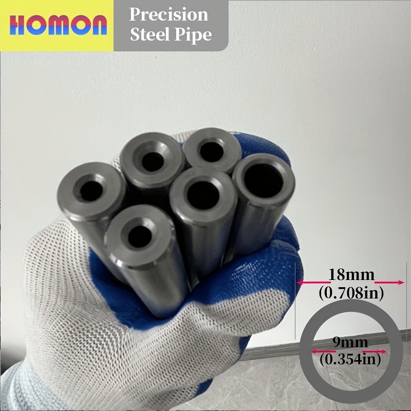 

High-precision Seamless Hydraulic Steel Pipe, Od18mm X Id9mm, 42crmo Alloy - Explosion-proof, Polished , , Carbon, Metal