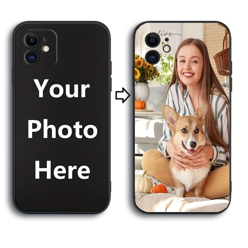 

Diy Phone Case, With Customized Photo Pattern, Suitable For Iphone 15 14 11 Plus Mini Xr X 8 7 6, Personalized Phone, Suitable For Birthday Gift