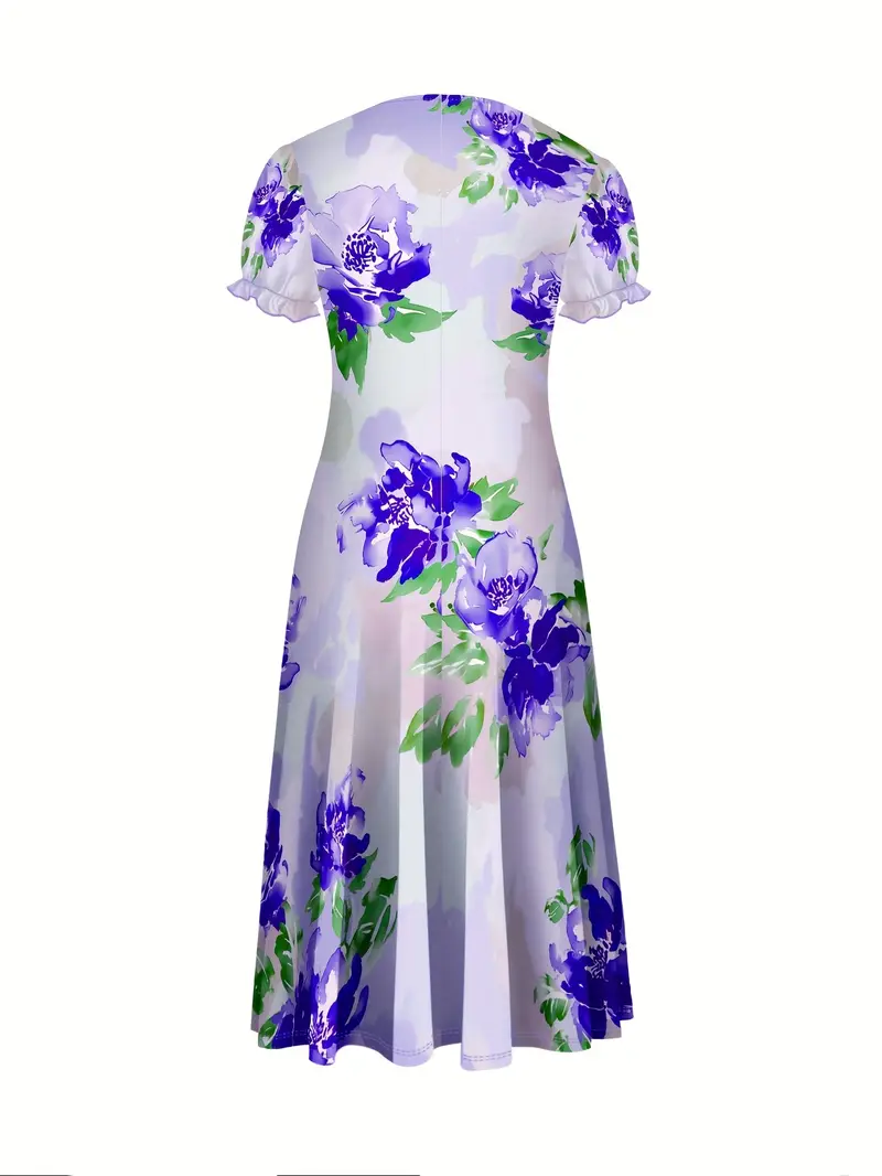 floral pool party dress Be In The Spotlight: Perfect Summer Pool Party Outfits For Women Ambraee