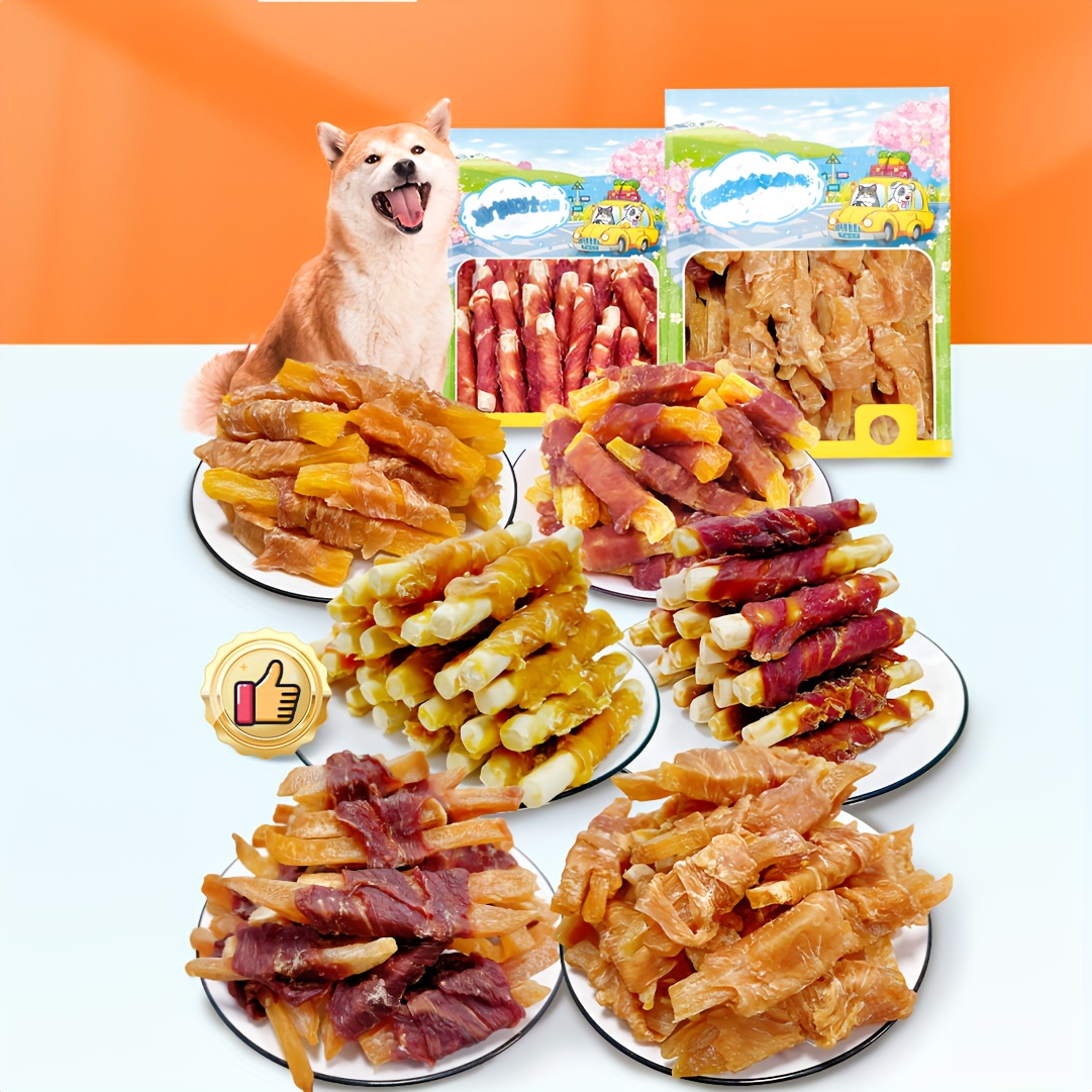 

200g/400g(7.05oz/14.1oz) Dog Treats For Small, Medium, & Large Dog - Made With Chicken/duck And Milk/sweet Potato, Healthy, Easily Digestible, And High Protein Reward Training Treats For Dogs