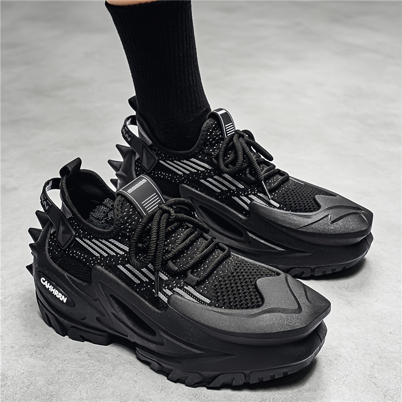 Plus-size Fashionable Design Socks Shoes, Versatile Casual Platform Sneakers