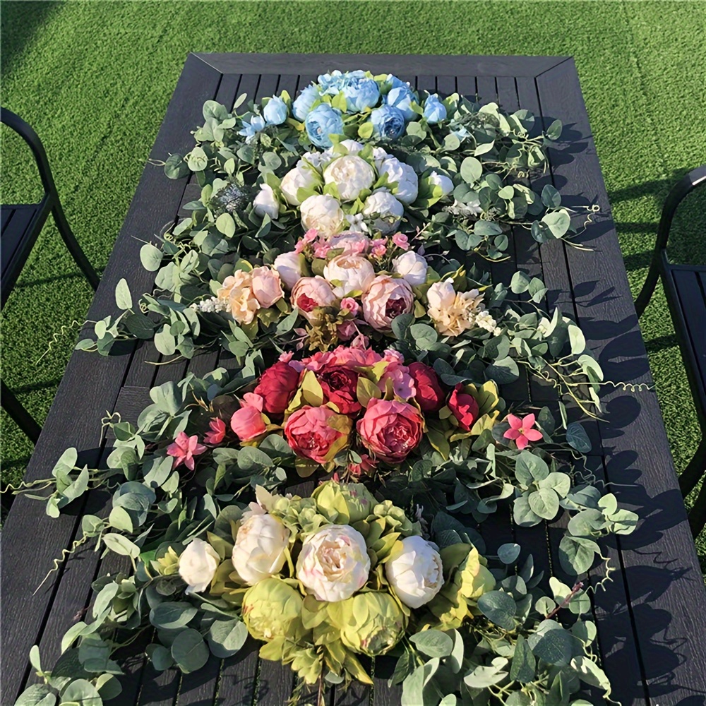 1 Pieza Flor Artificial Flores Arco Boda Flores Decorativas - Temu