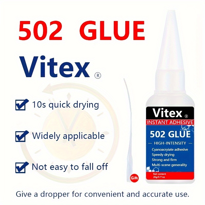 502 Super Glue Waterproof Adhesive Metal Temu