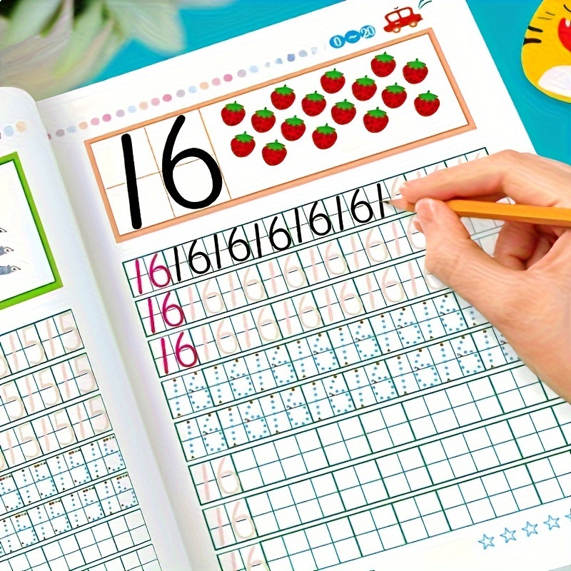 

Alphabet & Number Recognition And Tracing Workbook - Engaging Learning Activity For Young Youngsters