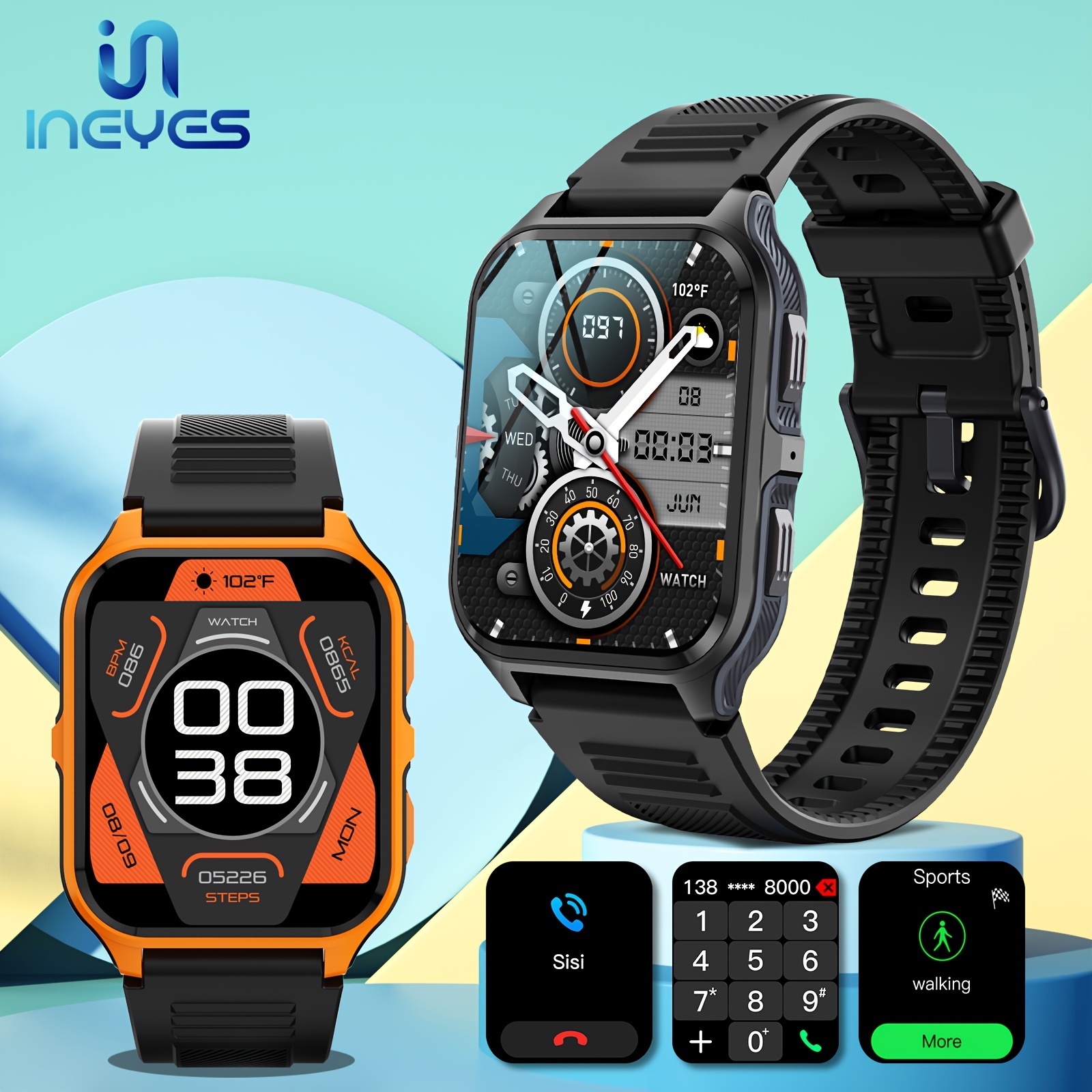 Zeblaze Ares 3 Pro AMOLED Display Smartwatch chiamata vocale impermeabile  100 + modalità sportive Health Monitor orologio sportivo - AliExpress