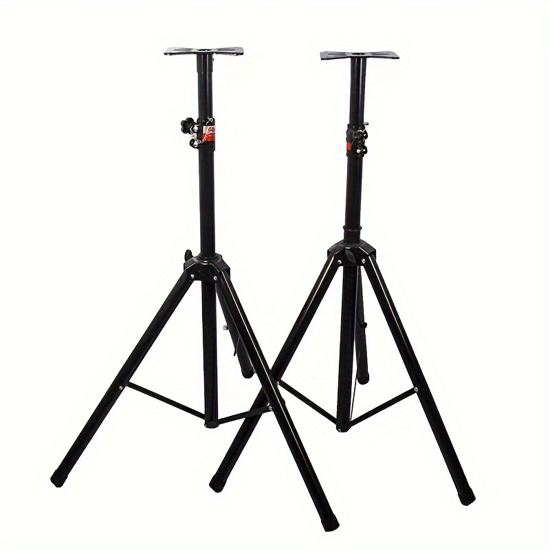 

Adjustable Height Steel Tripod Speaker Stand With A Length Of 90cm-180cm And Tripod Legs