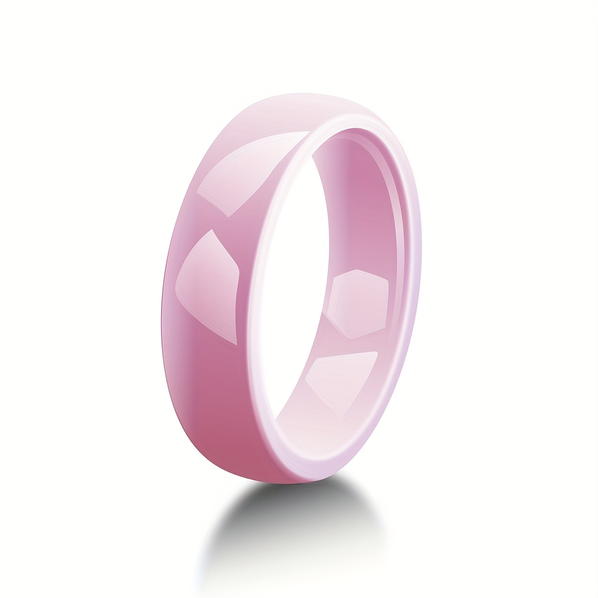 E-shop Minimalistischer 6 mm Keramik-Versprechensring für Damen & Herren, Unisex -Ehering für Sie Ihn, hypoallergener -Schmuck, Blau Rosa Grün Lila,