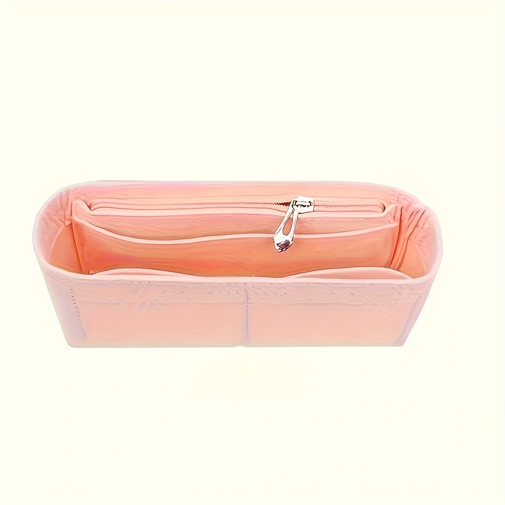 D.DUO Portemonnee Organizer Insert Vilt Tas met zakken, Mini Handtas Tote Shaper Insert voor GG Marmont Matelasse Schoudertas, verander je tas in een crossbody (zwart, Medium