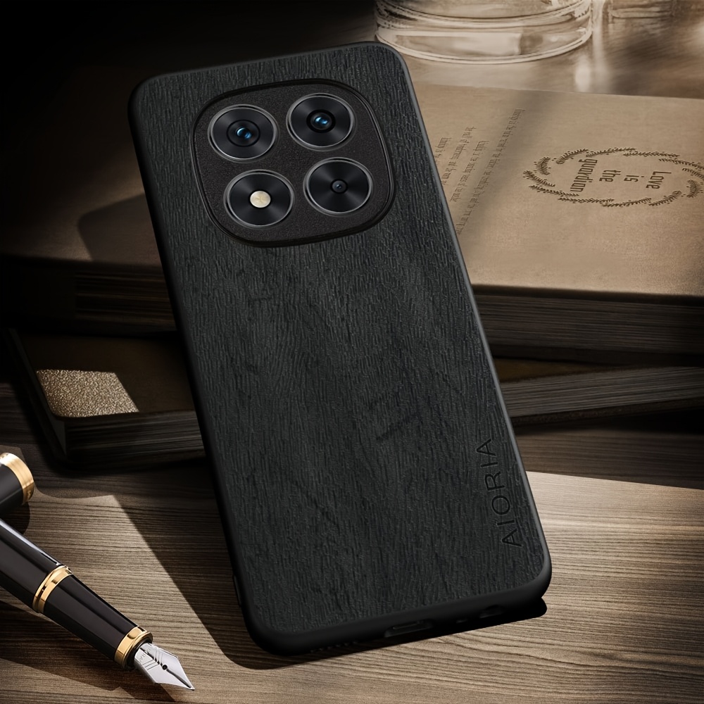 TEMU para Teléfono - Presentamos una Nueva Premium de de Cuero para Redmi Note 14 Pro Plus 5G y 4G, con un Diseño Delgado y Lujoso Adecuado para