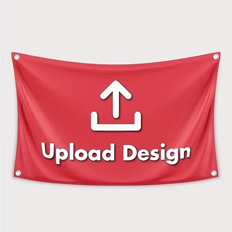 TEMU 1 Custom Flag, Personalized Flag With Self- Photo, Create Your Own Logo, Image, Text, For Decorating Clubs, Concerts, Bars, Concert Banners,