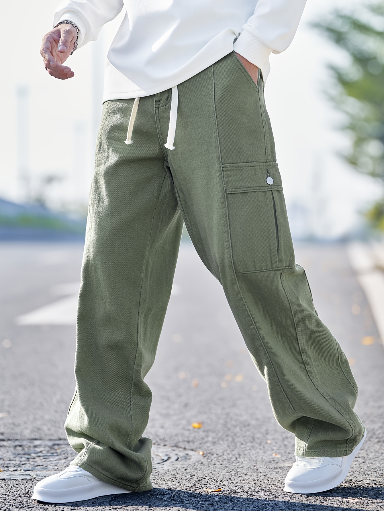 Pantaloni Sportivi Pantaloni Cargo Pantaloni Estivi Taglie Forti