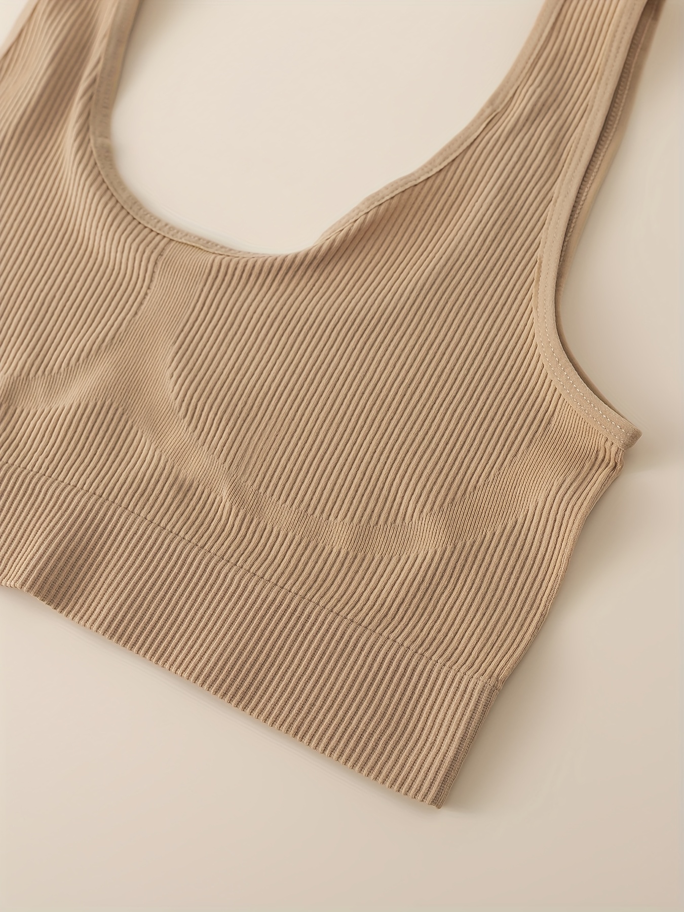 a set of three seamless single layer bras designed to prevent wardrobe malfunctions during sports breathable and   suitable for running yoga and everyday wear a must have for comfortable outfits   in sizes m xxl Product details 2
