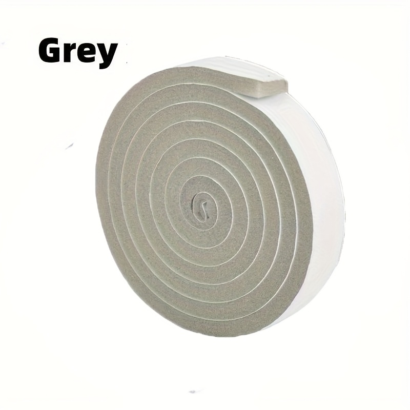Foam Self-adhesive Door Window Sealing Strip Wearable Sliding Dustproof Sponge Strip Soundproof Home Insulation Sealing Tape