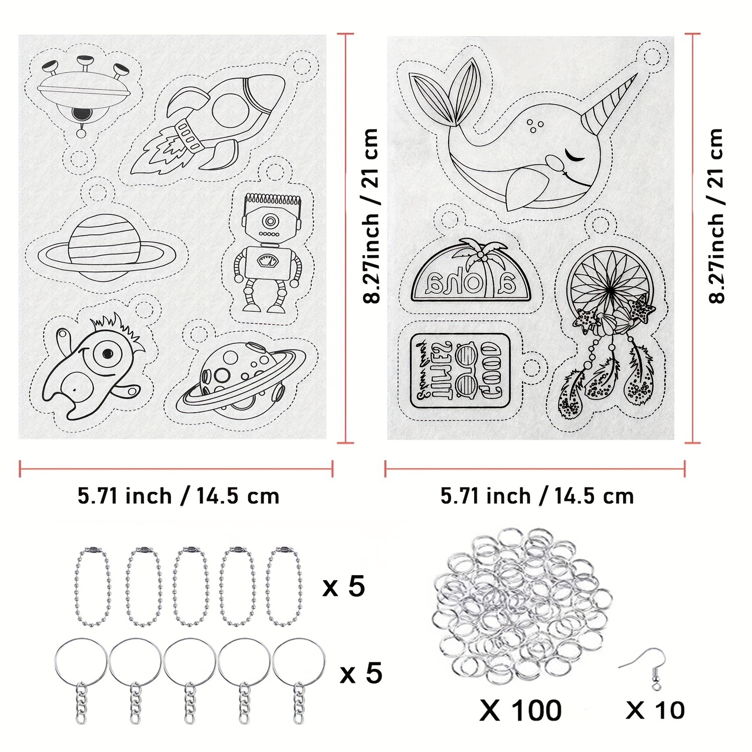 Fogli Plastica Termoretraibile Kit Carta Shrinky Dink - Temu Italy