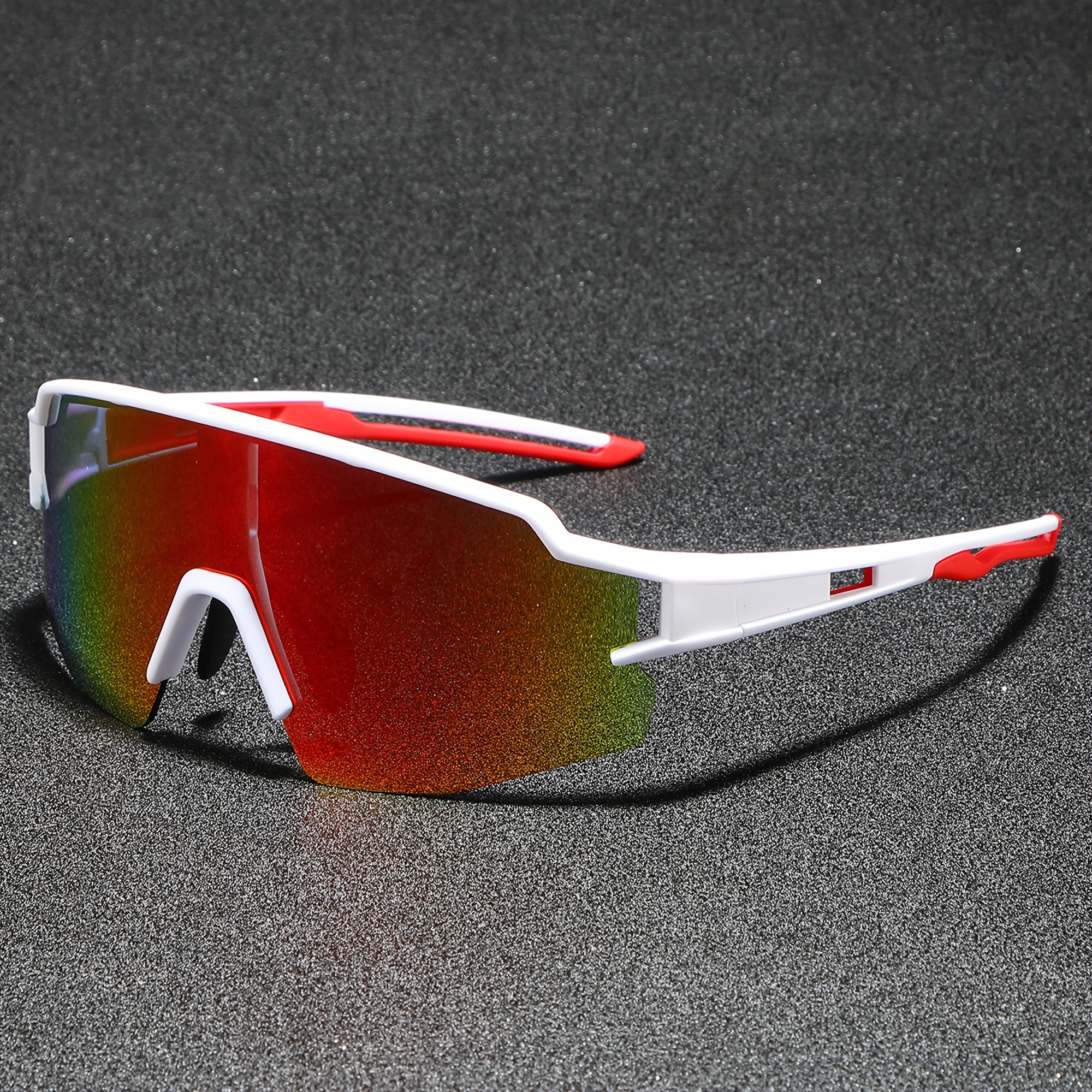 Image of Men's Fashion Colorful Large Frame Sunglasses, Driver Driving Fishing Shades, Outdoor Sports Sunglasses, For Gifting