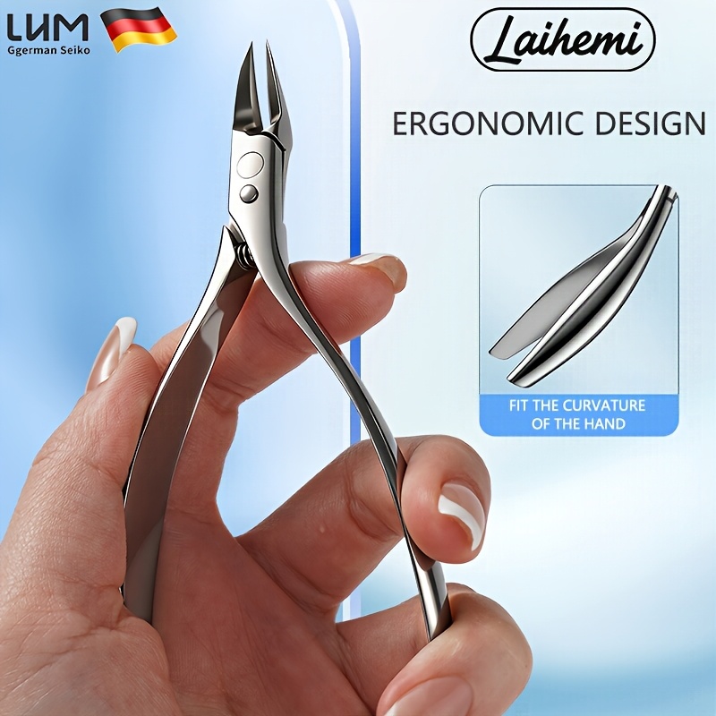 Ultra-Sharp Embedded Nail Clippers for Thick Toenails, Professional Stainless Steel