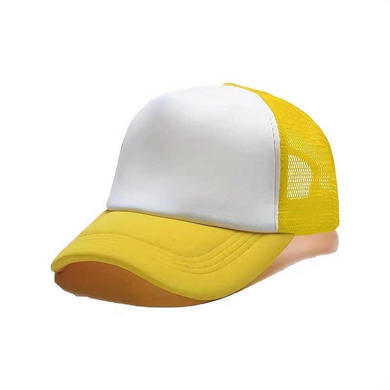 30pcs Customizable Trucker Hats, Breathable Polyester Mesh Caps