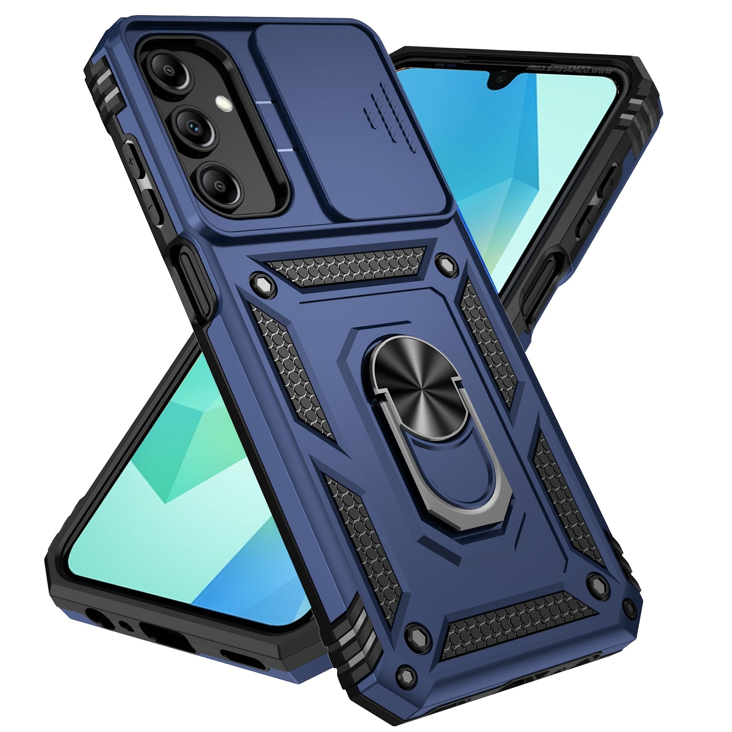 EAZY CASE Cover In Silicone Per Galaxy A16: Custodia Antiurto Sottile 0,8 Mm, Protezione Cadute, Ricarica Wireless, Colore Nero - 3