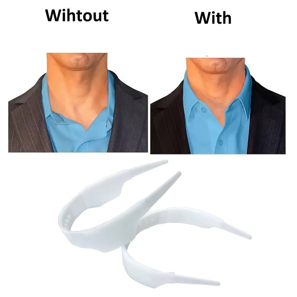 

1pc Adjustable Shirt Collar Holder, Fit, Non-woven Material, Ideal For Perfectly Neckline