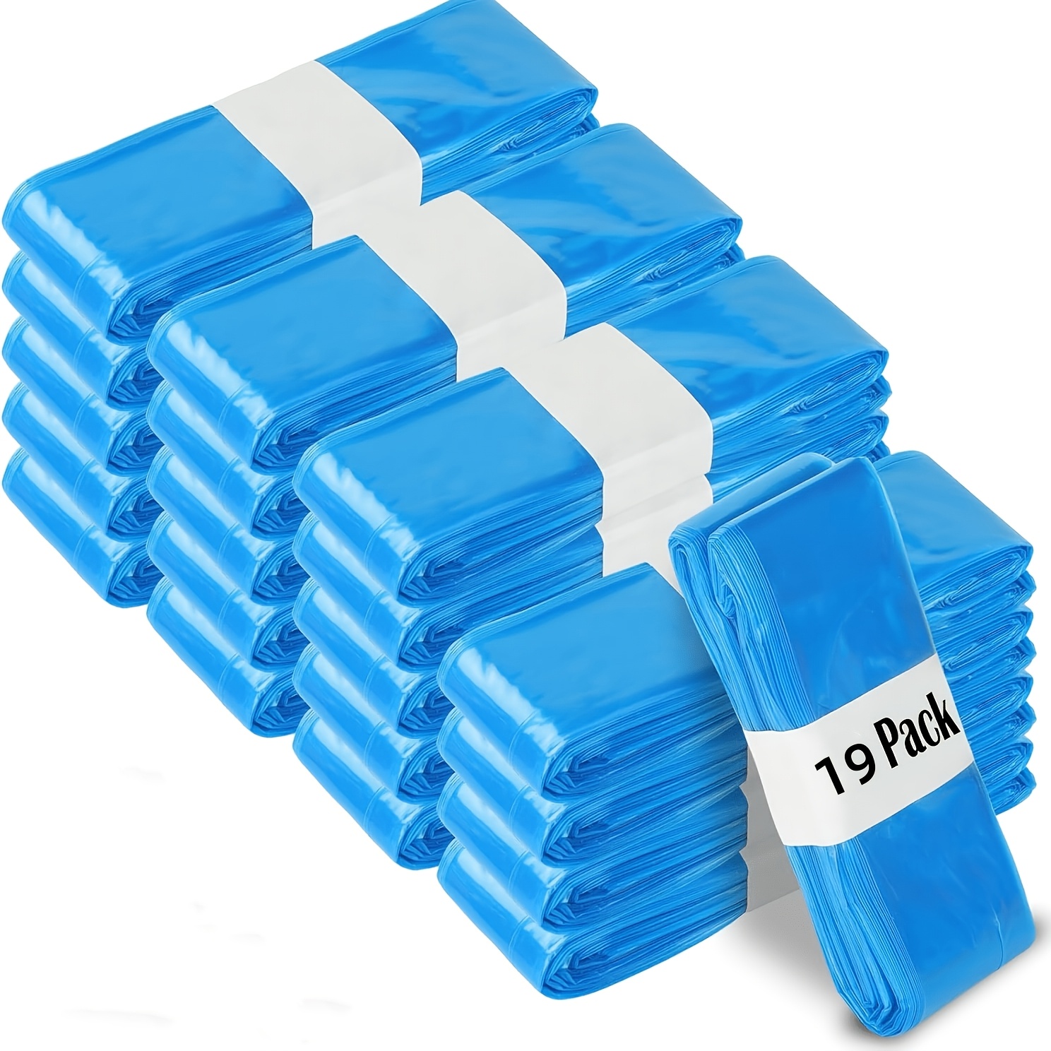 Image of 19 Packs Of Cat Litter , Compatible With Standard And Plus Litter Refill Boxes (refill Boxes Not Included), Cat And Dog Pet Waste Bags