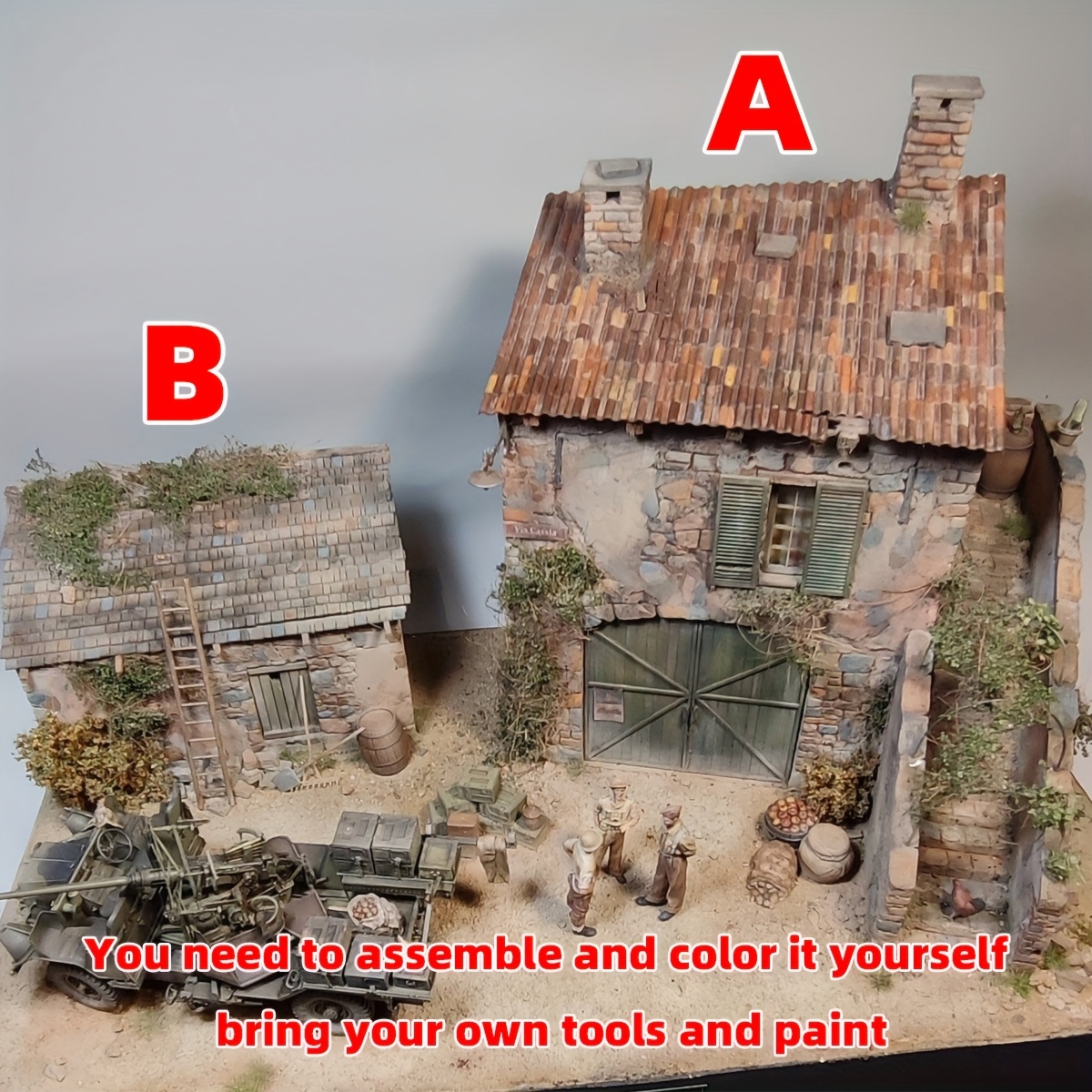 Assembly Architectural Model Rural Area Residence