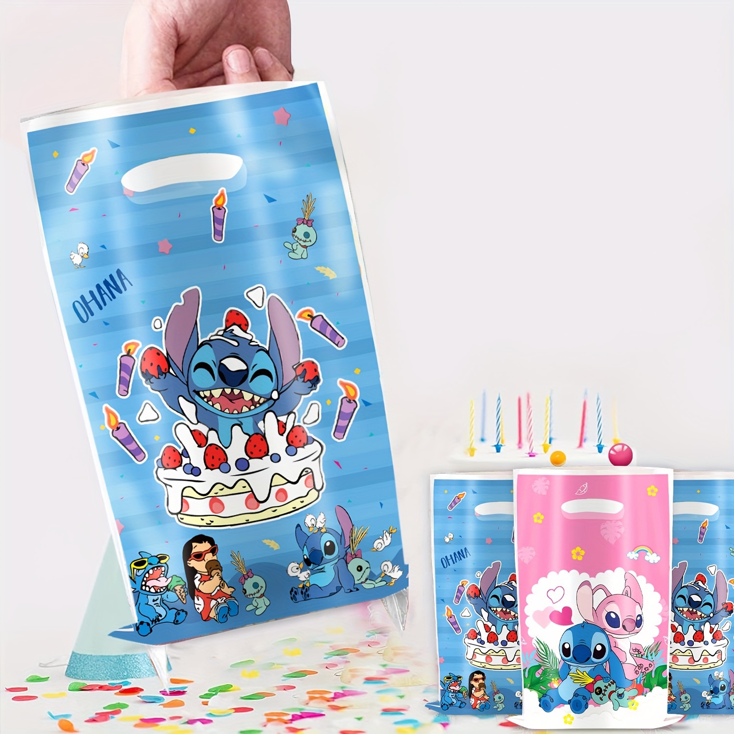 

20-pack Themed Party Favor Bags - Plastic Gift For Birthday Celebration, Adult Gatherings, Multi-purpose Travel Organizer Pouches