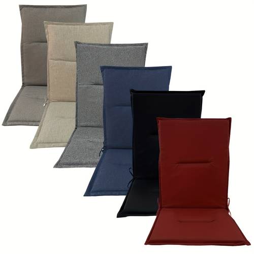 versatile high back chair cushion with strap uv protected foldable design for indoor outdoor use office rocking chairs living room decor office rocking chair seats cushion home decor